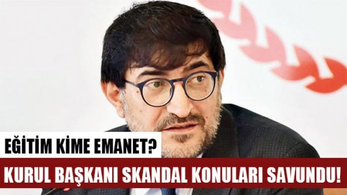 MEB Talim ve Terbiye Kurulu Başkanı yeni müfredattaki skandal konuları savundu!