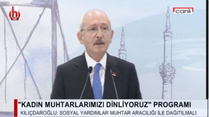 Kemal Kılıçdaroğlu “Kadın Muhtarlarımızı Dinliyoruz” programında konuştu