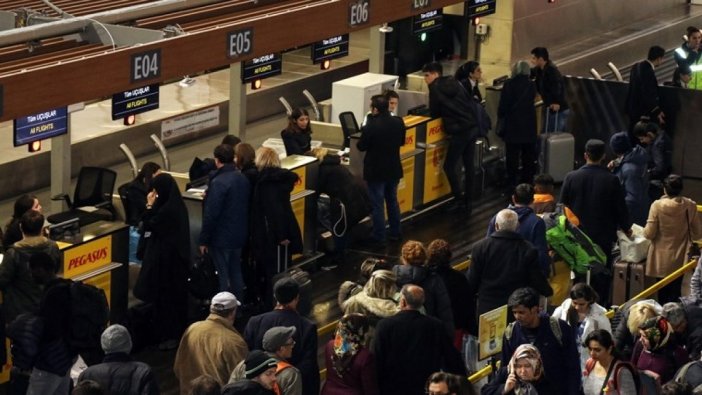 Sabiha Gökçen’de yoğunluk devam ediyor: Sefer iptalleri sürüyor