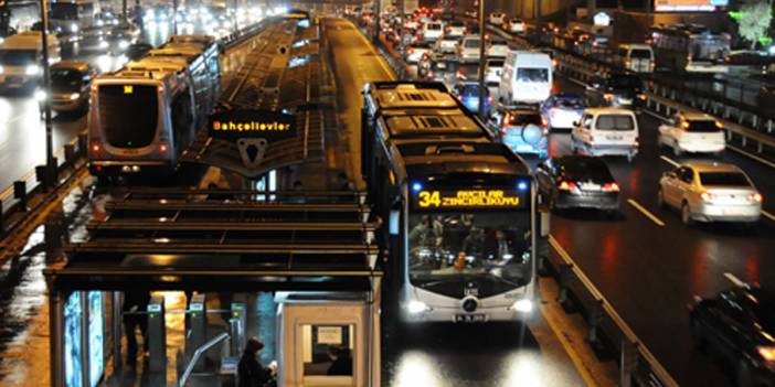 Metrobüs hatlarında değişiklik: Salı günü başlıyor