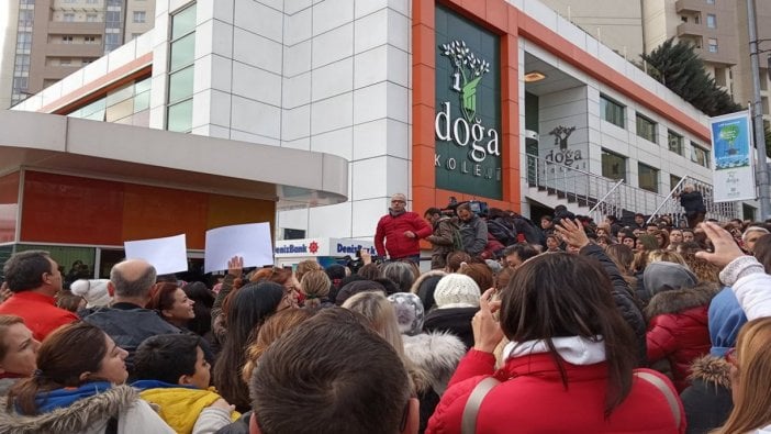 Doğa Koleji velileri eylem hazırlığında