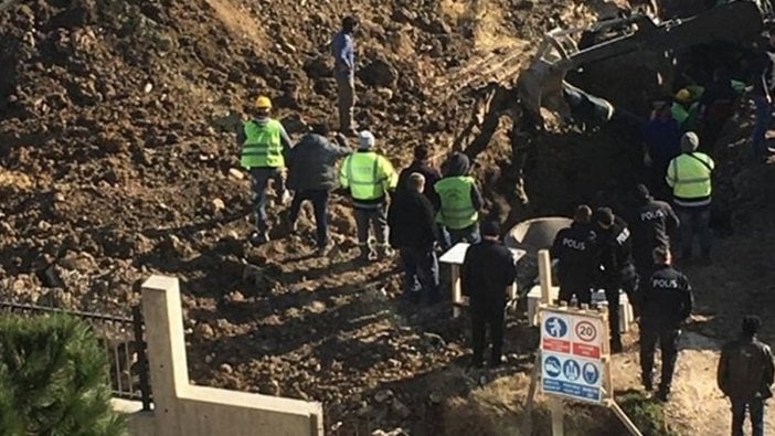 Lüleburgaz'da hastane inşaatında göçük: 2 işçi altında kaldı