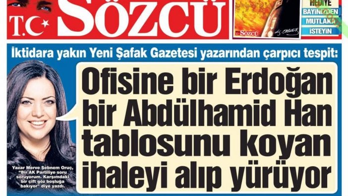 Yeni Şafak yazarı Merve Şebnem Oruç’un AKP'lileri hedef alan köşe yazısı başına iş açtı