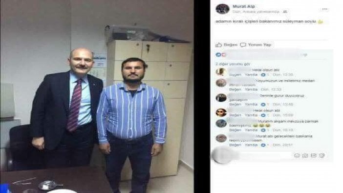 Aysel Tuğluk annesinin cenazesine saldırdıkdan sonra Bakan Soylu ile fotoğraf çektirmiş!