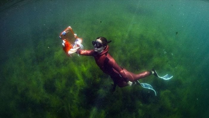 'Sıfır Atık Mavi' projesi ile 180 bin metreküp deniz çöpü toplandı