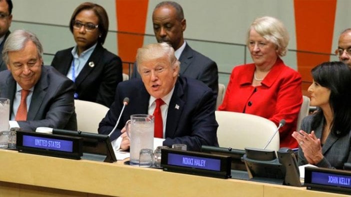 ABD Başkanı Donald Trump BM misyonunun daha net tanımlanması çağrısı yaptı