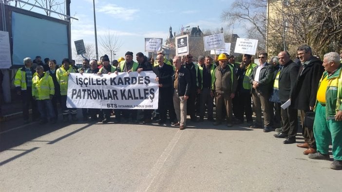 Haydarpaşa tarihi kazı alanı işçileri iş bıraktı