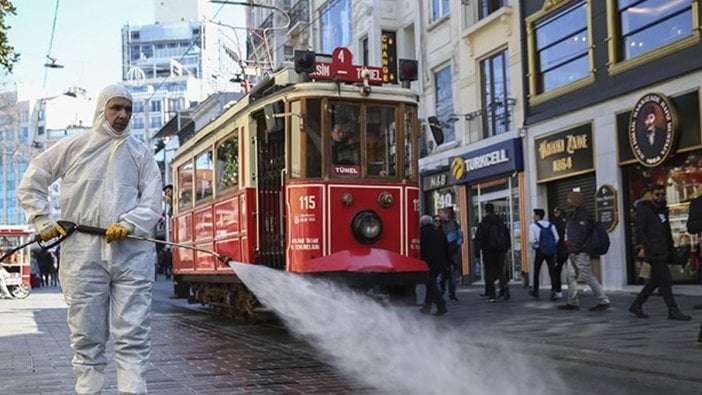 Taksim Meydanı ve İstiklal Caddesi'nde maske zorunluluğu getirildi