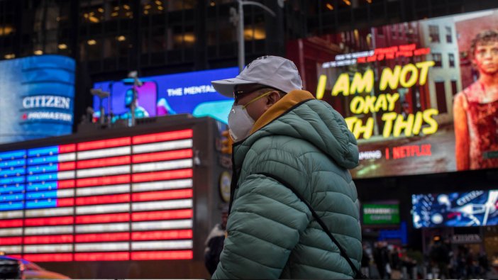 New York'ta sokağa çıkma yasağı hazırlığı