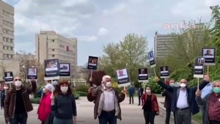 Sağlıkçıların anmasına polis engeli: 1 dakikayı geçerse müdahale ederiz