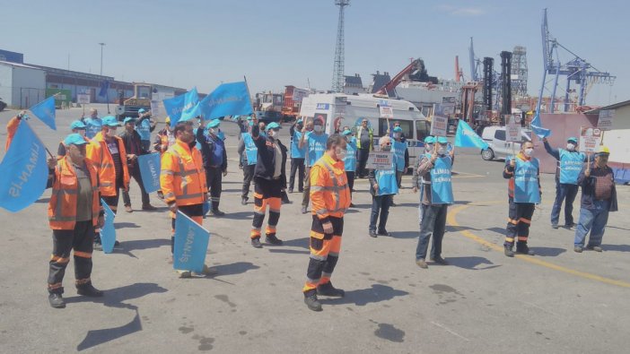 İİSŞP üyesi sendikalar örgütlü oldukları işletmelerde 1 Mayıs'ı kutladı