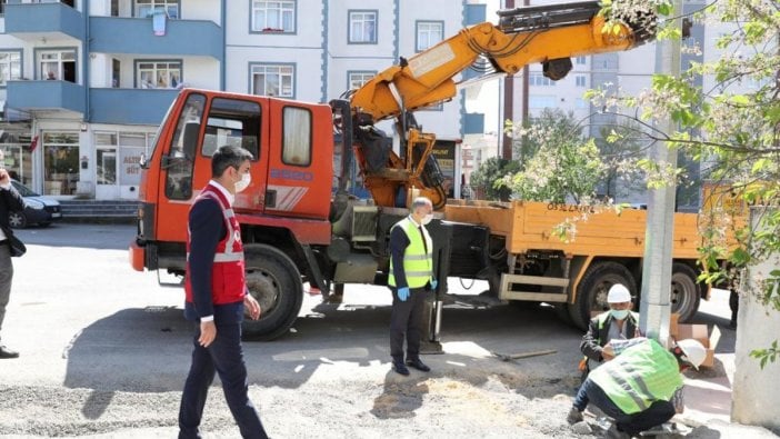 Kartal'ın cadde ve sokakları aydınlanıyor