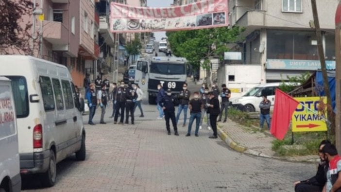 Grup Yorum üyesi İbrahim Gökçek için yürüyüşe polis engeli