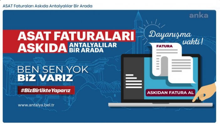 Bir şehirde daha 'askıda fatura' uygulaması başlatılıyor