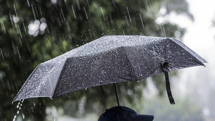 Meteorolojiden sağanak yağış uyarısı