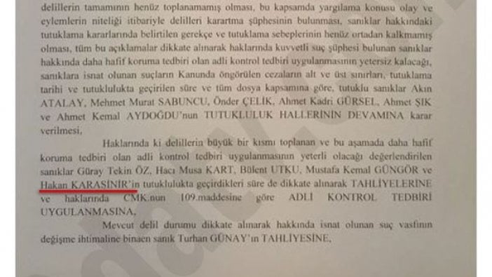 Cumhuriyet davasında karar açıklanmadan, Star gazetesi kararı yayınladı!