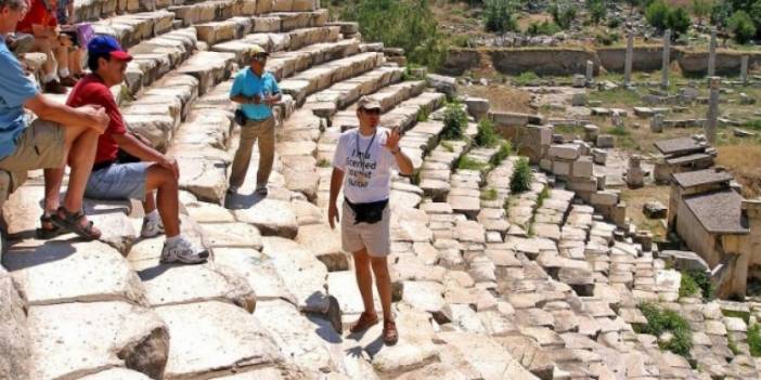 Türkiye’yi ziyaret eden turist sayısı yüzde 86 düştü