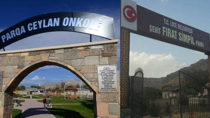 Lice Belediyesi kayyımı, Ceylan Önkol Parkı'nın adını kaldırdı