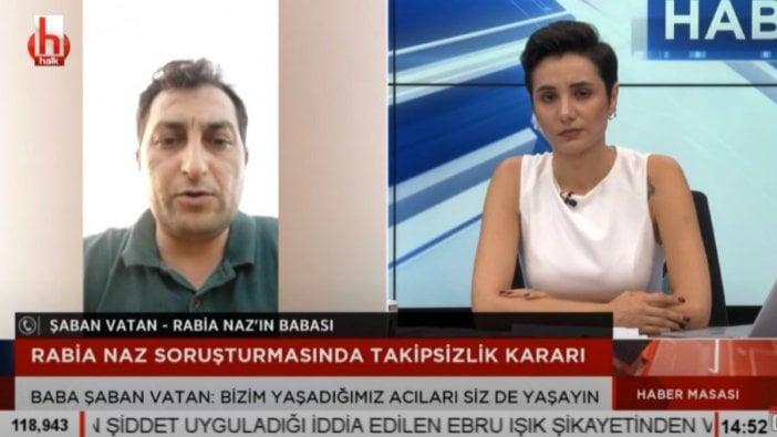 Şaban Vatan: Rabia Naz dosyası Canikli'nin avukatlarının Görele'ye geldiği gün kapatıldı