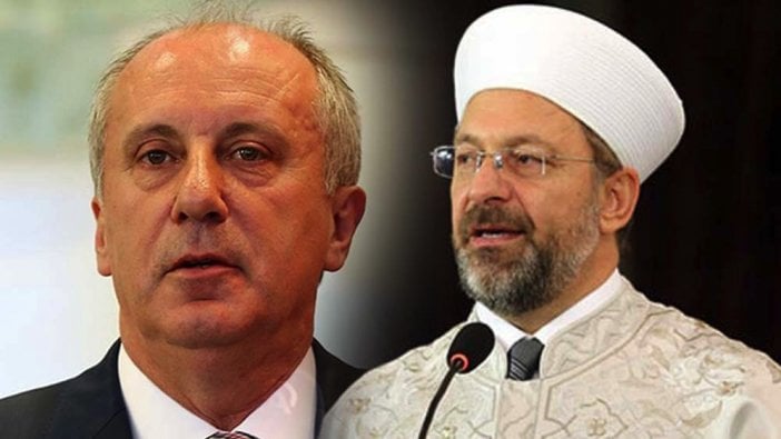 Diyanet Muharrem İnce'yi davet etti