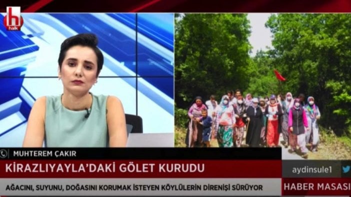 Kirazlıyayla sakini: Bizim geçim kaynağımızdı o göl, yok ettiler