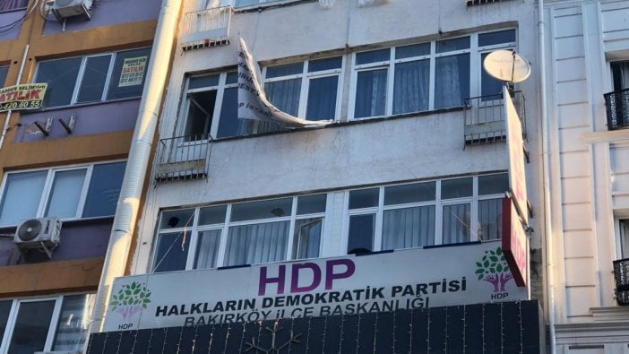 HDP Bakırköy ilçe binasına saldırı