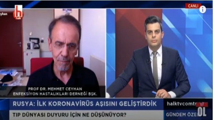 Prof. Dr. Mehmet Ceyhan: Aşı için daha uzun zamana ihtiyaç var