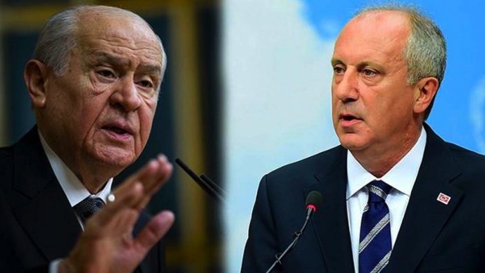 Bahçeli'den Muharrem İnce açıklaması