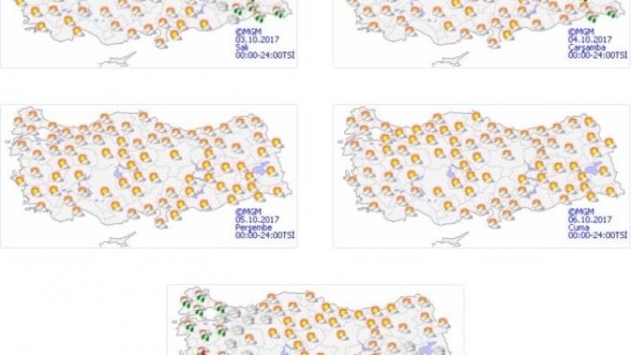 Yağışlar ne zaman gidiyor? 3 Ekim hava durumu