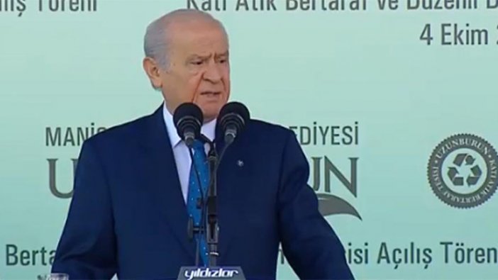 Devlet Bahçeli Manisa'da konuştu: Barzani ısrarında devam ederse...