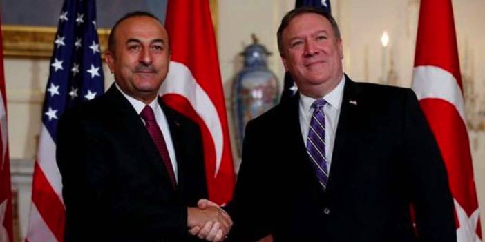 Çavuşoğlu, Pompeo ile görüştü