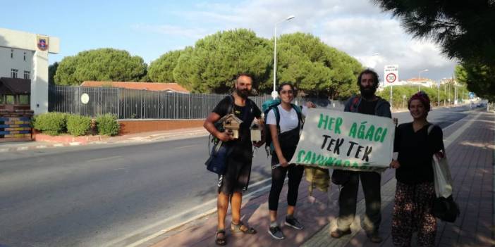 Kazdağları'nda nöbet tutan çevrecilere jandarma baskını