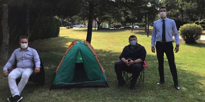 AKP'li belediye yol geçirmek istedi, CHP'li başkan çadır eylemi başlattı - ÖZEL