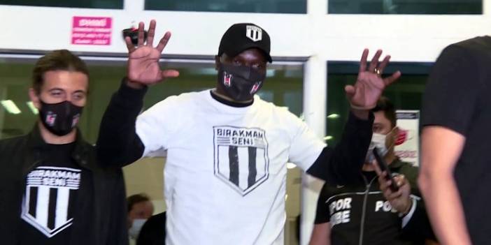 Aboubakar İstanbul'a geldi