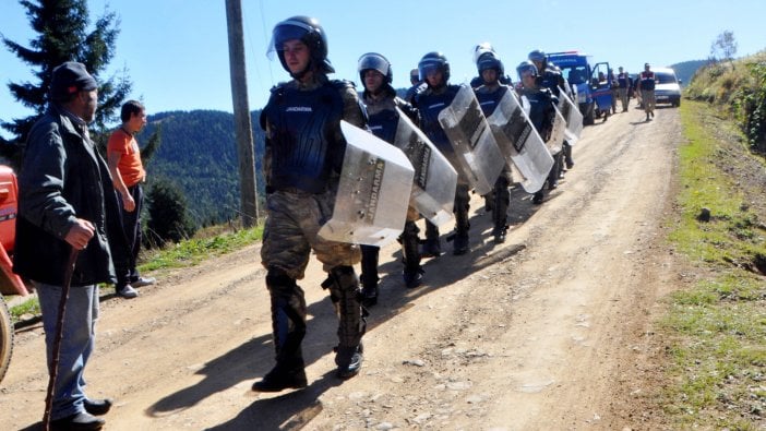 Trabzon’da yaylada yıkım gerginliği