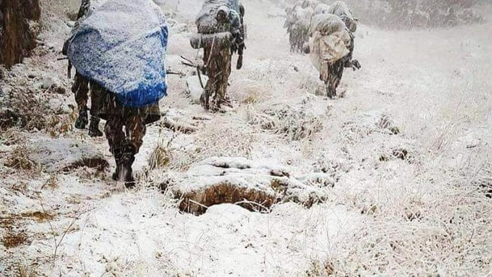 Bu görüntüler 2 gün önce Kato Dağı'nda çekildi