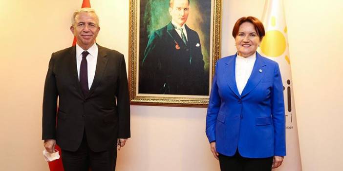 Mansur Yavaş'tan Akşener'e ziyaret