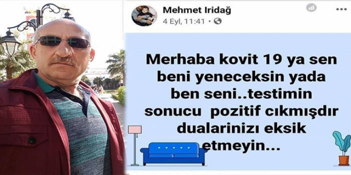 Bu mesajın ardından hayatını kaybetti