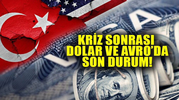 ABD ile vize sorunu: Dolar ve Avro çıkışta, borsa düşüşte