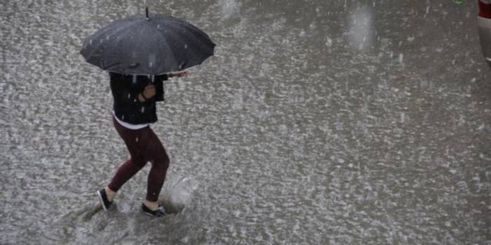 Meteorolojiden sağanak uyarısı