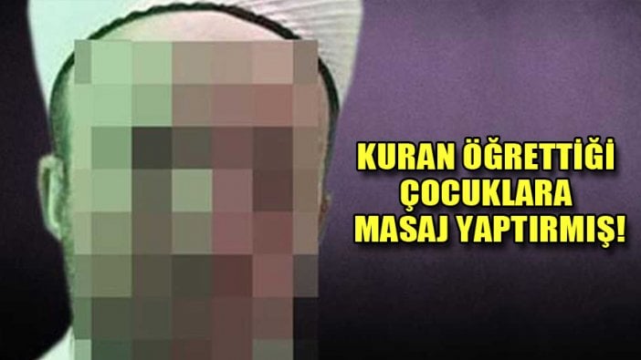 Kuran öğrettiği çocuklara masaj yaptıran cami imamının görev yeri değiştirildi!