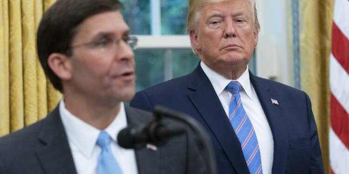 Trump Twitter'dan duyurdu: Mark Esper'in görevine son verdi!