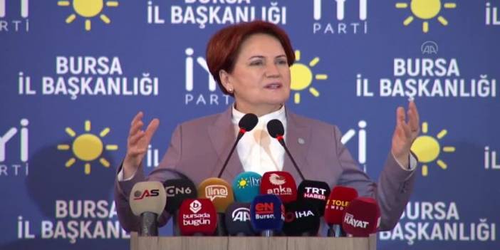 Akşener: 1 liraya yakın dolar bir kişinin eyvallahıyla gitti, toptan gitseler ne olur?