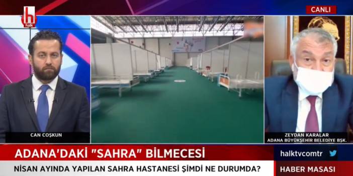 Zeydan Karalar: İstenirse gece gündüz çalışıp Sahra Hastanesi'ni 7 günde açabiliriz