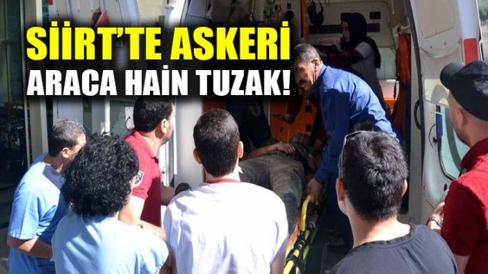 Siirt'te askeri aracın geçişi sırasında patlama: 7 asker yaralı