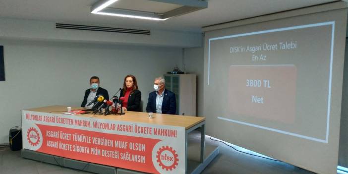 DİSK asgari ücret için rakam verdi