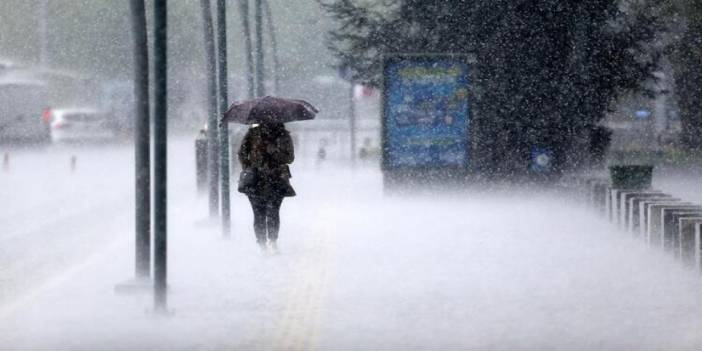 Meteorolojiden kuvvetli yağış uyarısı