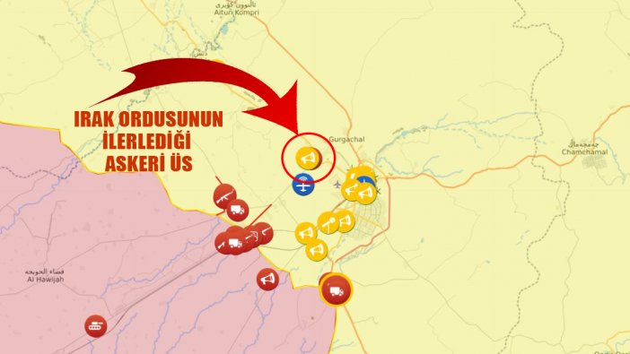 Irak ordusu Kerkük operasyonunu başlattı: Çatışmalar başladı!