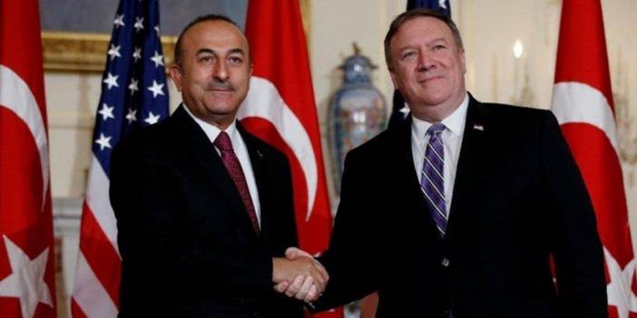 Yaptırımından sonra Pompeo ile Çavuşoğlu'ndan ilk görüşme