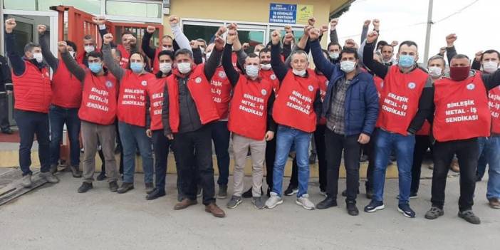 Birleşik Metal İş Sendikası'na bağlı 115 işçi greve çıkıyor